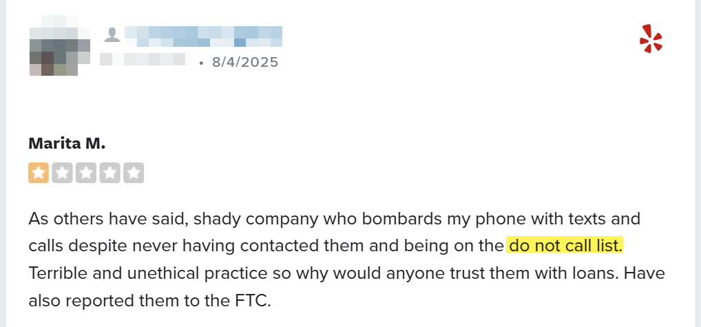 Consumer Compliant